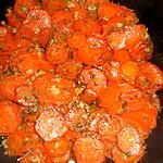 recette Carottes confites au gingembre