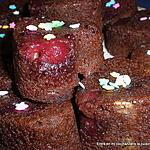 recette MOUSSEUX DE CHOCOLAT NOIR AU COEUR DE CERISES