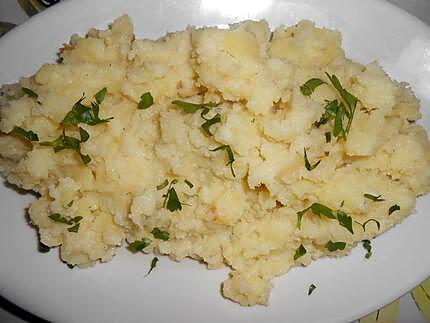 Écrasée de pommes de terre au beurre de saint agur 430