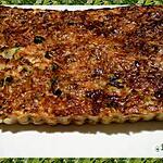 recette Tarte aux courgettes sans pâte