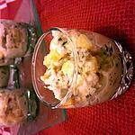 recette verrine thon pêche
