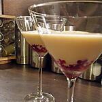 recette Crème vanille express aux framboises