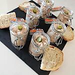 recette Verrine thon mayonnaise et cornichon