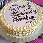 recette Entremet ananas/coco