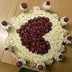 recette Vacherin glacé vanille / framboise