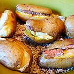 recette pommes de terre au four au foie gras