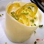 recette palet breton à la mousse de citron en coque de chocolat blanc