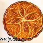 recette Galette comtoise à la vanille