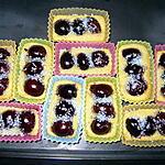 recette Financiers Thé matcha/cerises