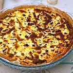 recette Tarte au saumon et à la fêta