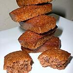 Noix : recette FINANCIER A LA CRèME DE NOIX & CHOCOLAT