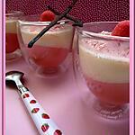 recette Panna cotta fraise Tagada ® et vanille