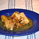 recette Poulet a la mangue et ciboulette