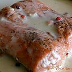recette saumon glacé au nectar des brouches