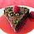 recette Moelleux mousseux choco-pistache et son coulis de framboises vanillé