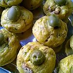 recette mini-muffins thon /olive verte