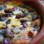 recette Clafoutis de cerises à l'amande:petite douceur dans un monde de brut !