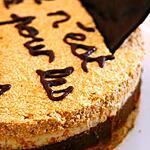 recette Gâteau des mamans au caramel beurre salé et noisettes.