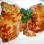 recette COTES DE PORC PANEES A L'ITALIENNE