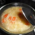 recette Soupe aux vermicelles poulet au pot