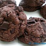 recette COOKIES TOUT CHOCO