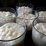 recette Riz au lait crèmeux de Dine