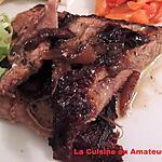 recette Gigot d'agneau caramélisé au vinaigre balsamique