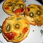 recette Tartelettes aux kiwis