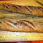 recette Baguettes au son de blé et d’avoine