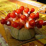 jambon cru : recette Mini brochettes du sud