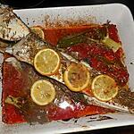 recette Mulet au four avec ses aromates