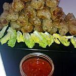 recette Nems de poulet crabe aux épices