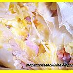 recette Aumoniére oeuf jambon