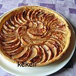 recette Tarte aux pommes et à la cannelle