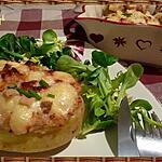 recette Pommes de terre farcies gratinées