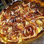 recette Tarte bouquet de roses aux pommes