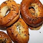 recette Mini Bagel au bacon et pruneaux
