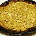 recette Tarte aux pommes à la pâte à crêpe