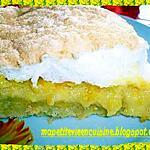 glace à la vanille : recette tarte au citron meringuée