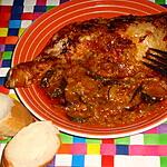 Poulet : recette Tadjine aux courgettes