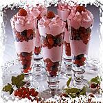 Flûtes aux fruits rouges