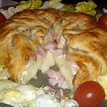 recette Camembert feuilleté au lardons