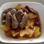 pommes : recette magret de canard pommes et cerises