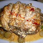 recette Roti de veau au fromage et au lard