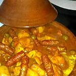 recette Tajine de merguez