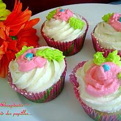 cupcakes : recette ~&nbsp;Cupcakes à la vanille~&nbsp;
