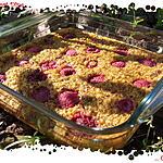 clafoutis : recette Ooo Clafoutis de framboises & pain d'épices ooO