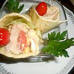recette Wraps au thon
