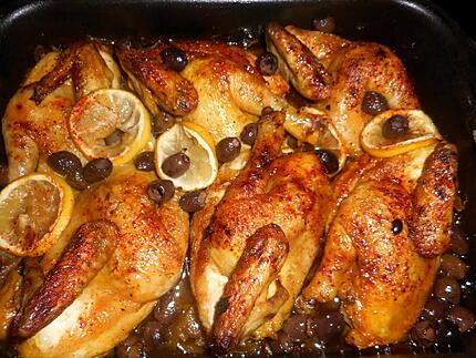 Recette de Coquelets au miel et citron