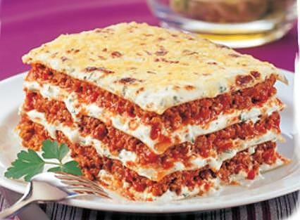 recette Lasagnes bolognaises à ma façon